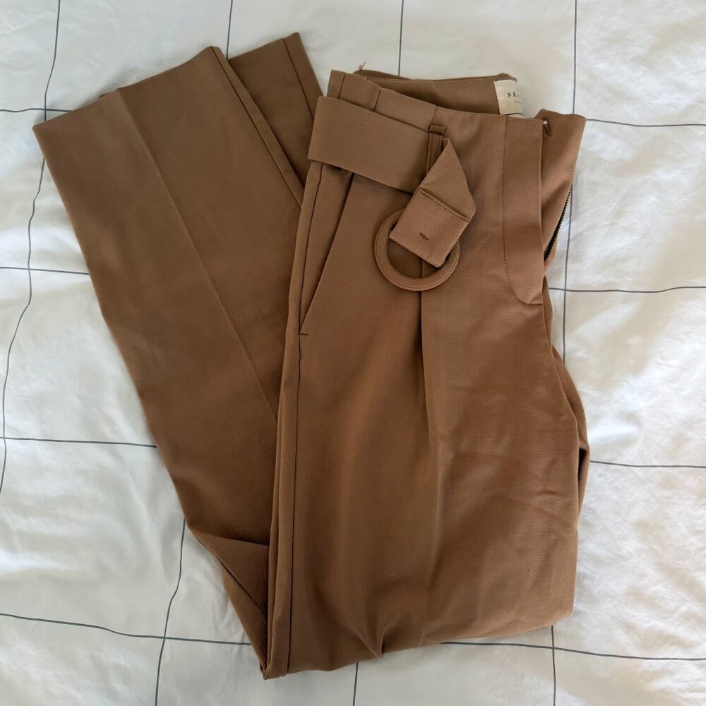 Sezanne Lorenzo Trouser in Camel - Picture 2 of 5